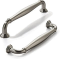 6 in Brushed Satin Nickel Cabinet Pulls 10-Pack - Heavy Duty