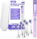 Metal Electric Toothbrush with UV Mode, Vibration and Oscillation