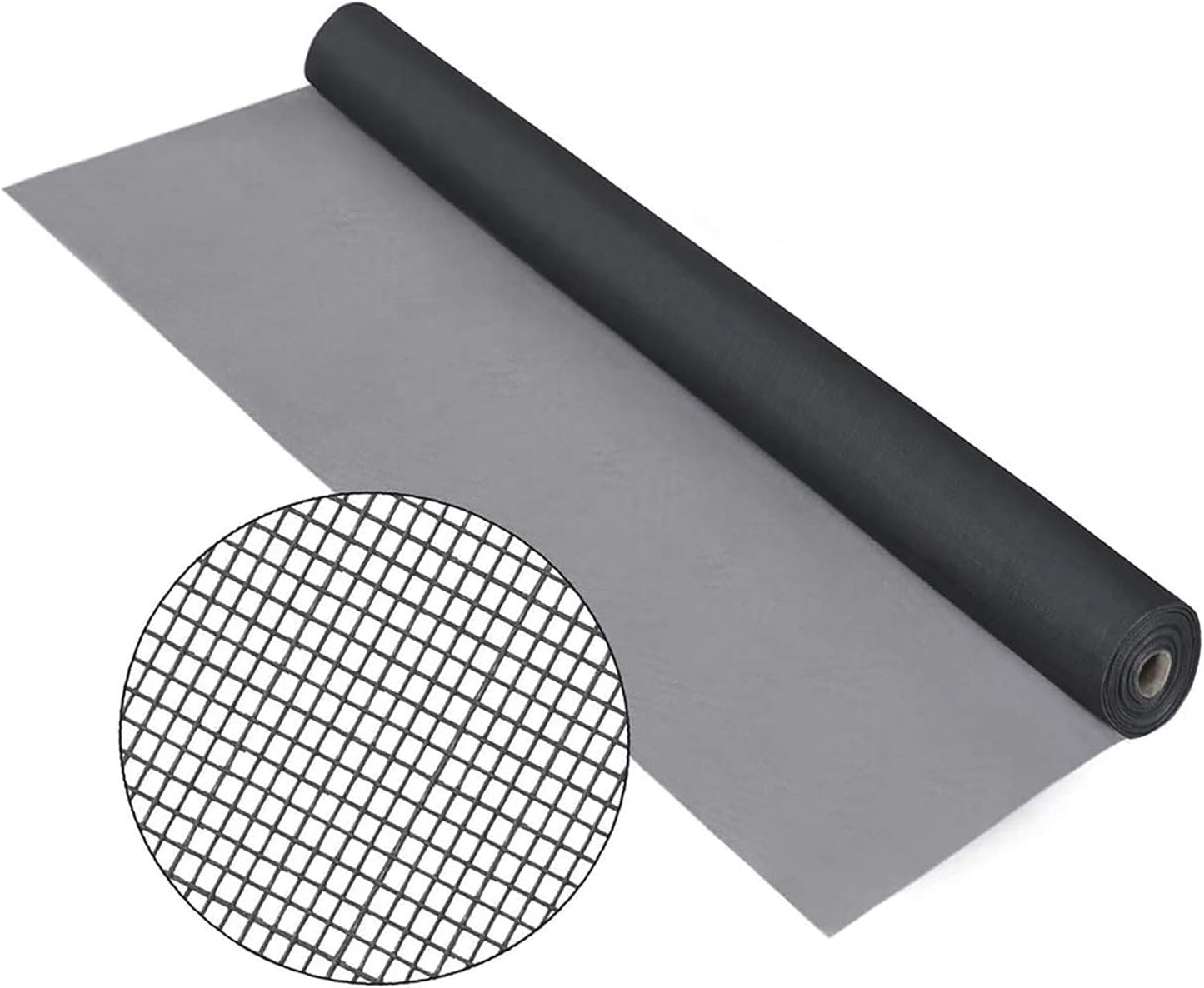 Fiberglass Window Screen Roll 84in x 100ft for Custom DIY Projects