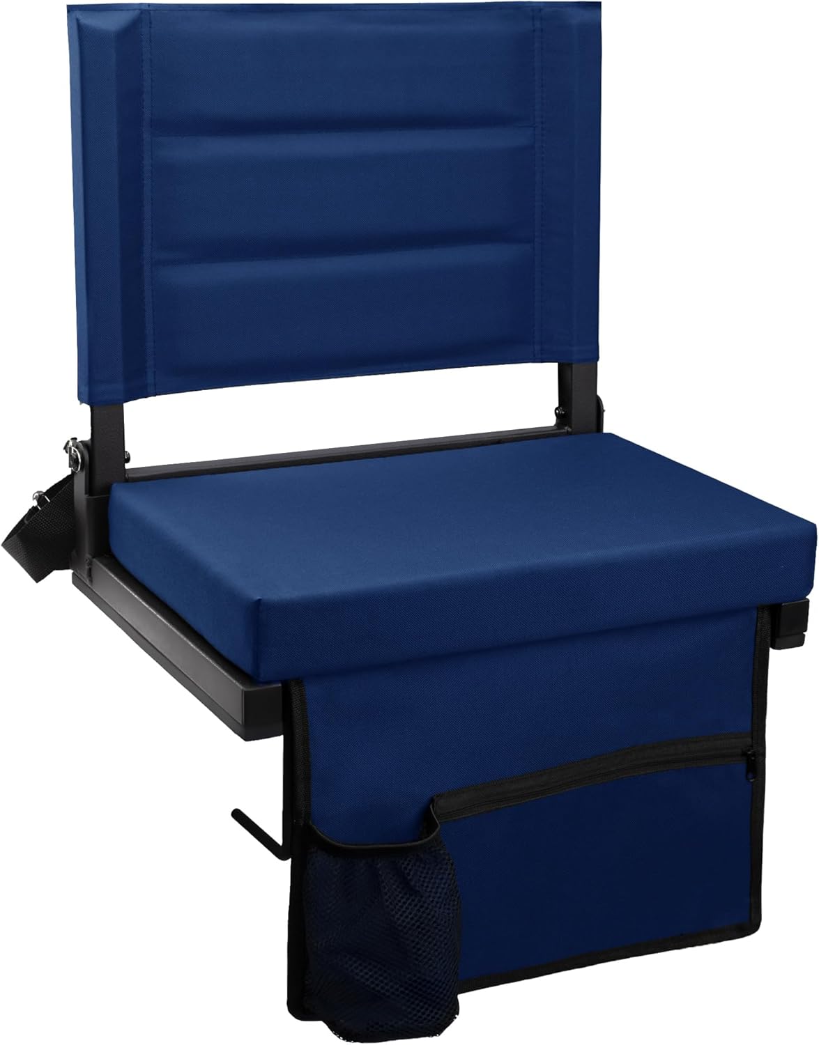 Portable Bleacher Seats with Back Support and Cup Holder