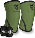 Elbow Sleeves (1 Pair) with Wrist Wraps - 5mm Support & Compression