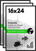16x24 Poster Frame Set of 3 with Polished Front Cover
