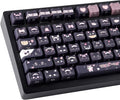 PBT Keycaps 142 Keys Cute Black Cat Keycap Set - MAO Profile Comfort
