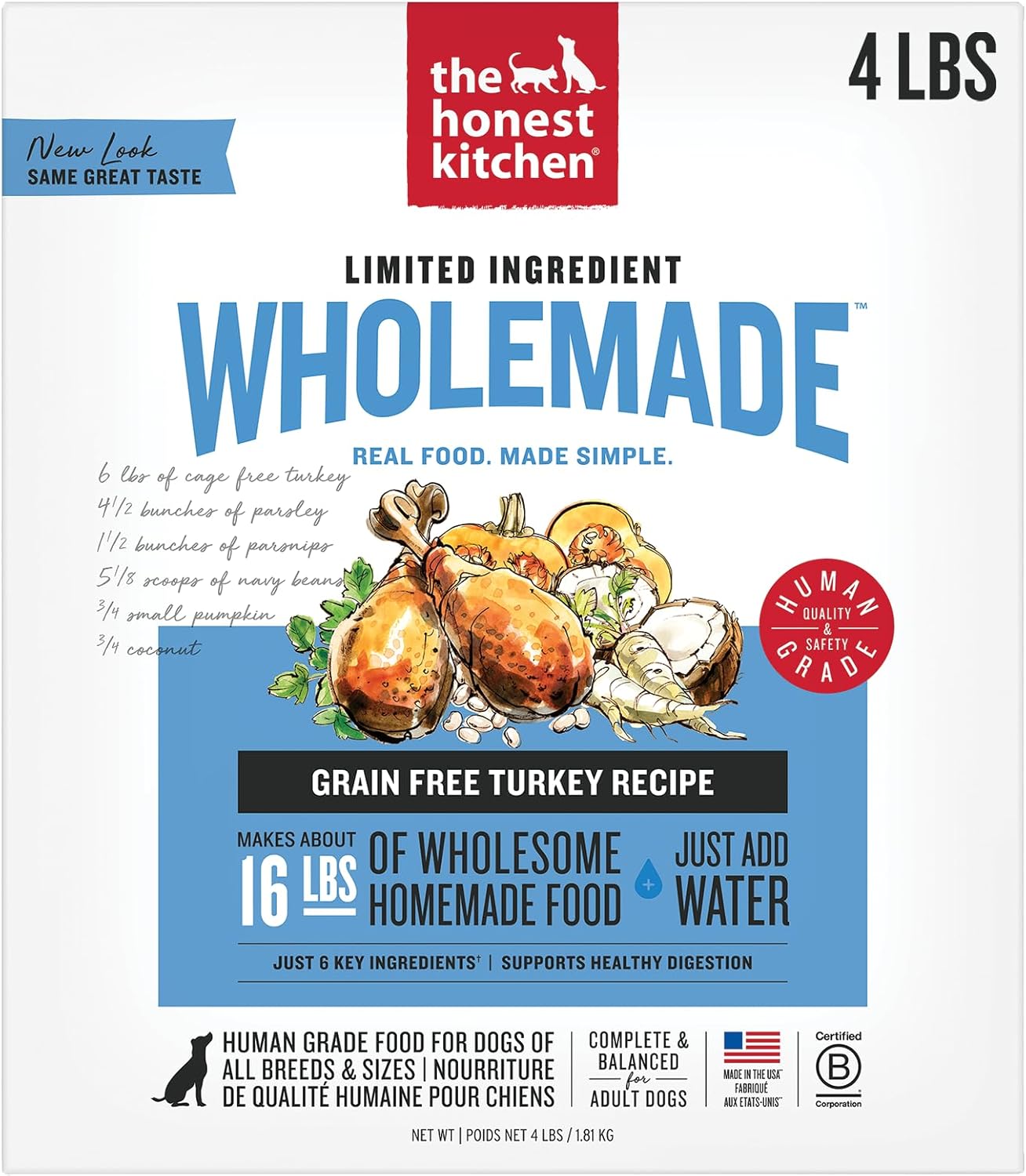 Dehydrated Limited Ingredient Turkey Dog Food for Optimal Health