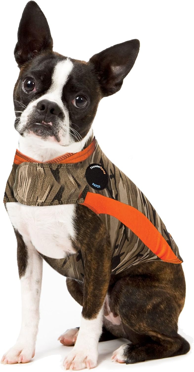 ThunderShirt for Dogs: Camo Polo Anxiety Vest for Calmness