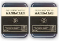 Manhattan Cocktail Kit - Pocket Travel Mixology Set