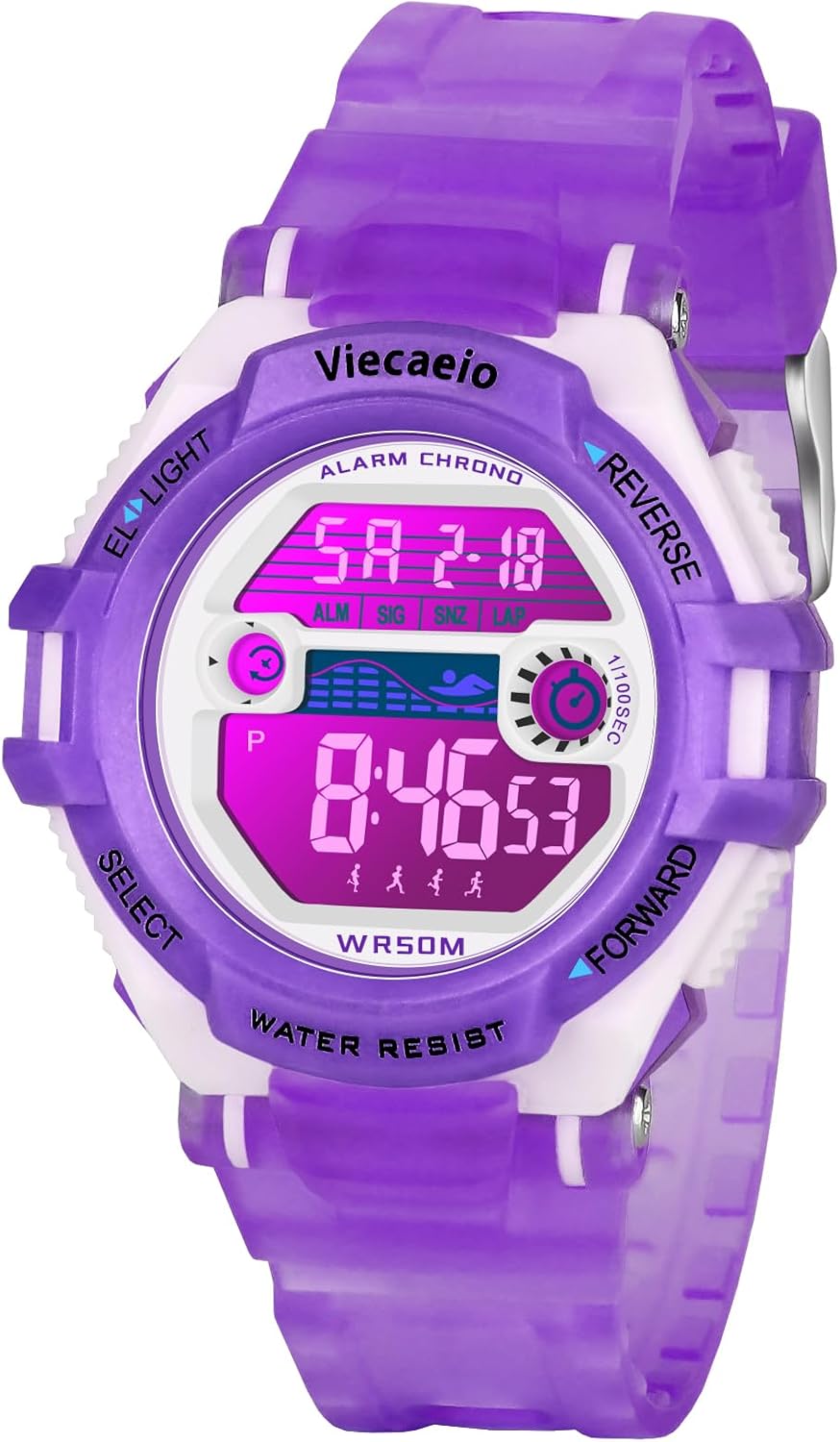 Waterproof LED Kids Sports Watch for Teenagers