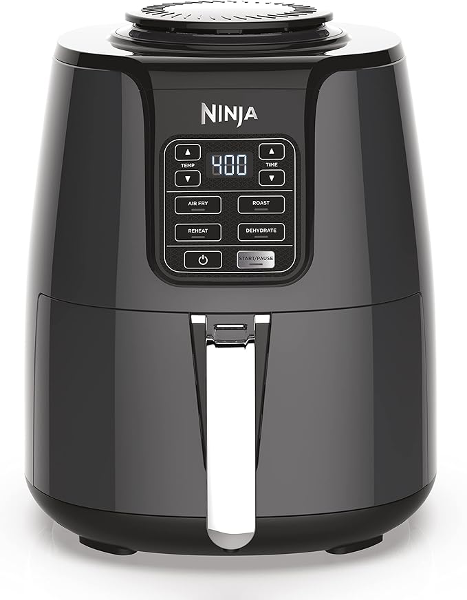 Ninja AF101 Air Fryer for Crispy, Quick Meals in Grey Finish
