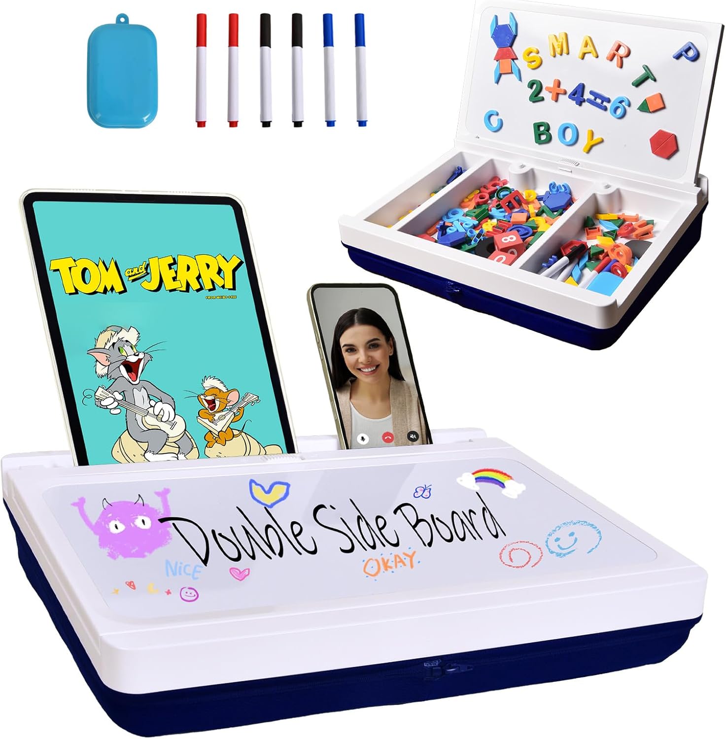 Nauttxon Kids Lap Desk - Creative & Organized Learning