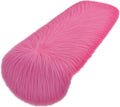 Fuchsia Faux Fur Table Runner 12 x 72 in - Fluffy Holiday Accent