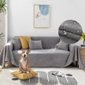 Waterproof Couch Cover for Sectional 71x150in - Pet-Friendly