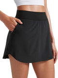Dolphin Golf Skirt High Waisted A Line Skort - Athletic Mini