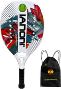 Beach Tennis Racket Carbon Fiber Paddle - Lightweight 330g
