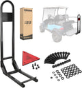 10L0L Universal Golf Cart Rear Safety Grab Bar w/Triangle Reflector
