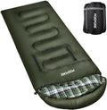 Flannel Wearable Sleeping Bag for Adults XXL - Waterproof 4 Seasons