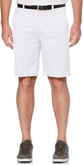 PGA TOUR Mens 9in Flat Front Golf Shorts with Active Waistband - Big