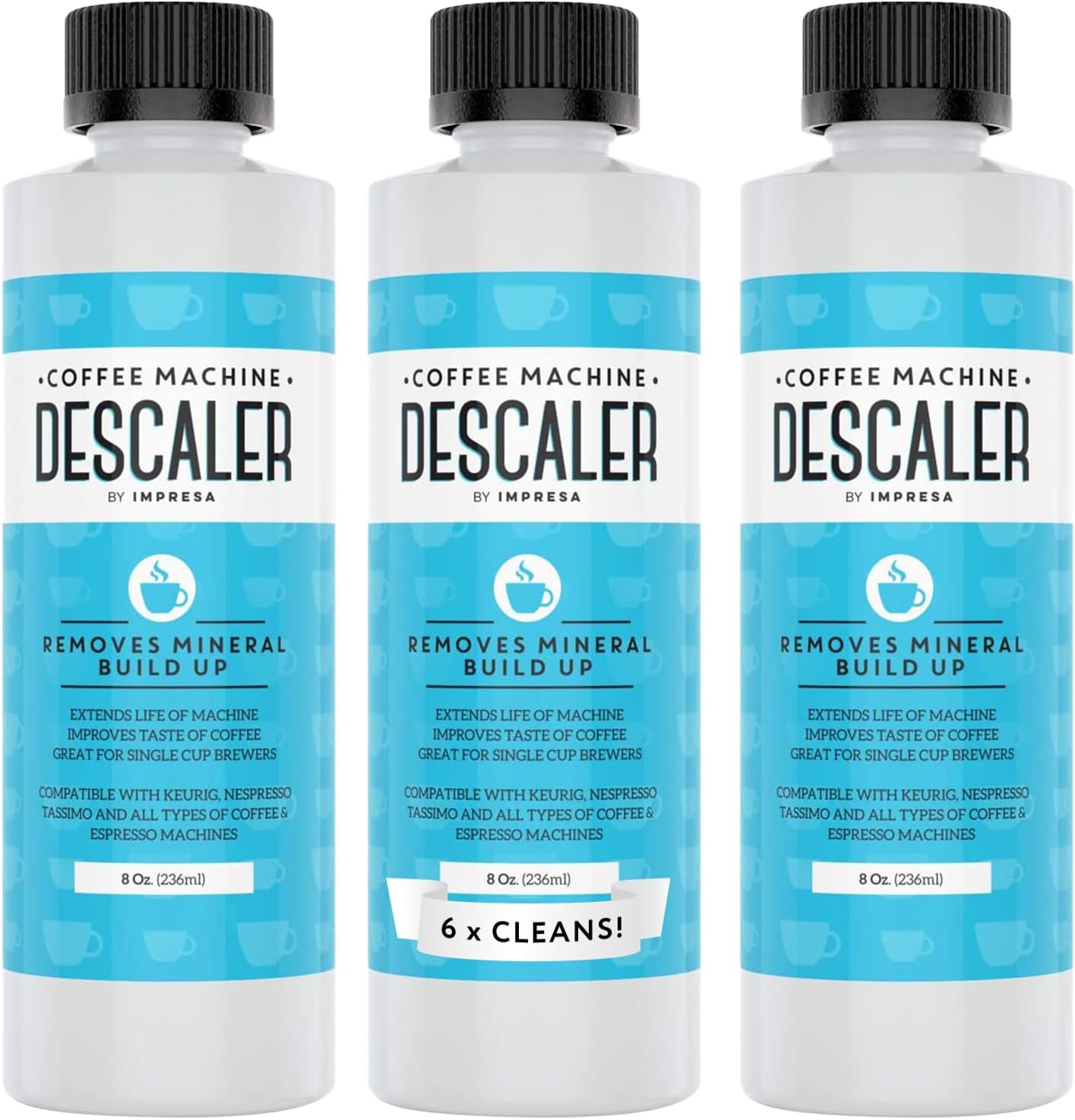 Keurig & Espresso Descaler - 6 Uses, USA Made