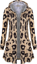Womens Zip Up Long Hoodie Tunic Cardigan - Lightweight Layer