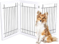 Internet's Best Traditional Wire Dog Gate - 3 Panel - 30in Tall