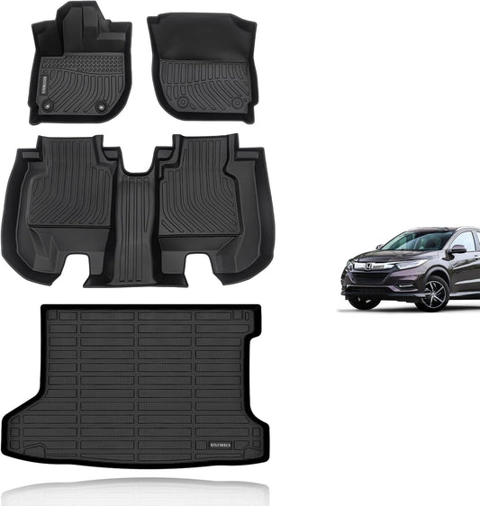 Custom All-Weather Floor Mats for Honda HR-V 2016-2022 AWD