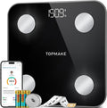 TOPMAKE Digital Bathroom Scale - 25-Measure Body Composition