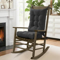 mudilun Corduroy Rocking Chair Cushion Set - 17x17 Seat & 21x17 Back