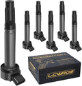 Set of 6 Ignition Coil Pack for 3.5L V6 Toyota Lexus - Improved Spark