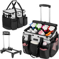 Large Cleaning Caddy for Cleaning Supplies Organizer - Rolling