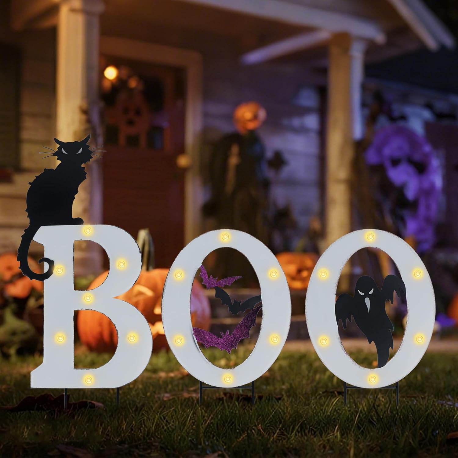 Solar Powered Halloween Decorations for Spooky Outdoor Fun