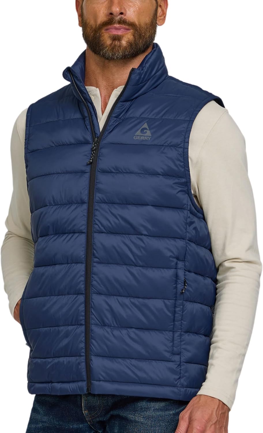 Lightweight Puffer Vest for Men - Versatile Outdoor Layering