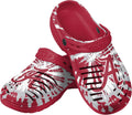 Men's NCAA Team Logo Garden Water Sandals Clogs - Tie-Dye Fan Slip-On