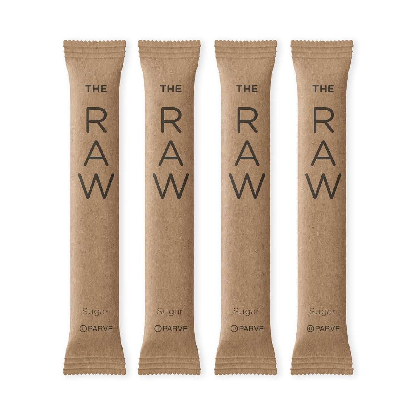 SUGART Raw Sugar Packets - Premium Quality Individual Servings