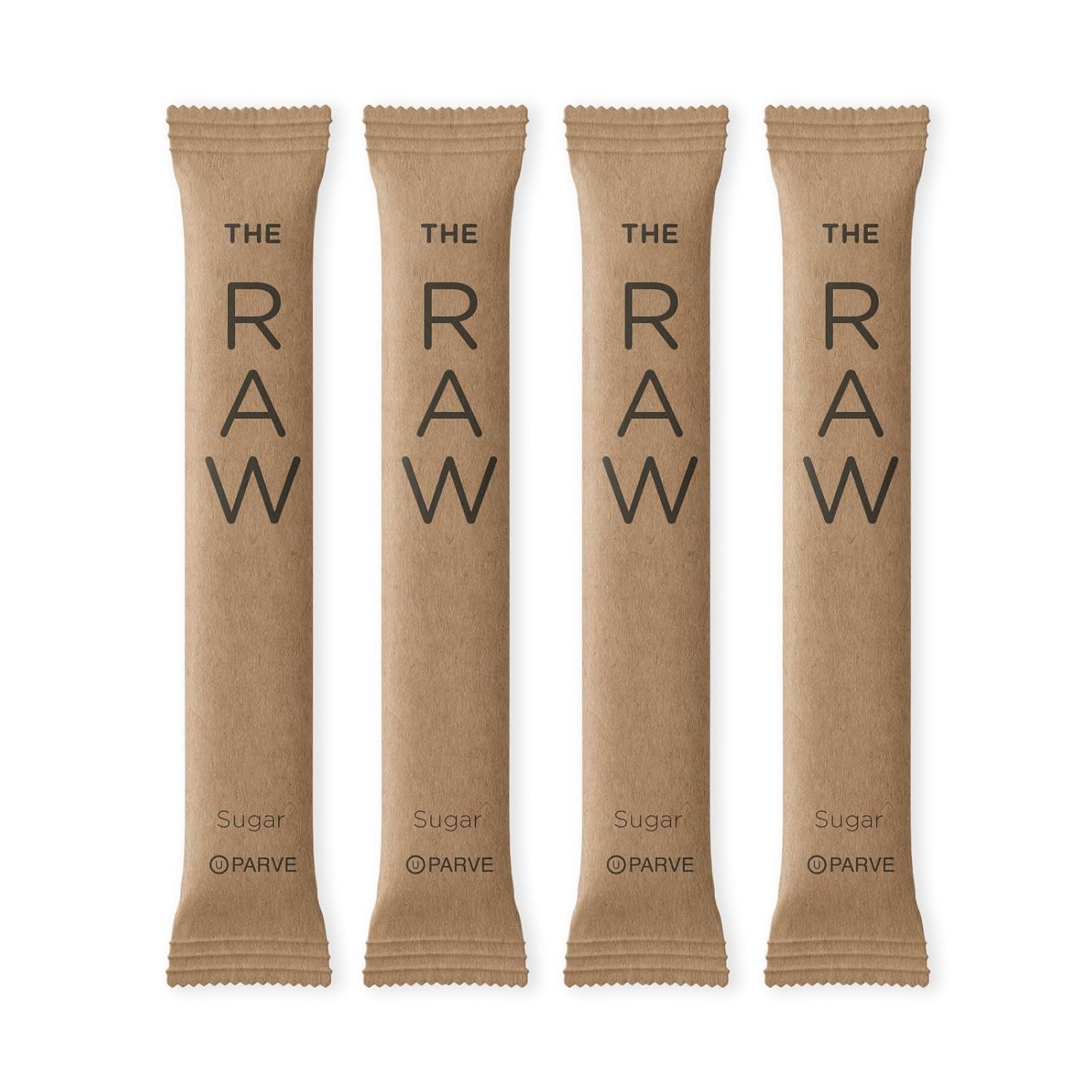 SUGART Raw Sugar Packets - Premium Quality Individual Servings