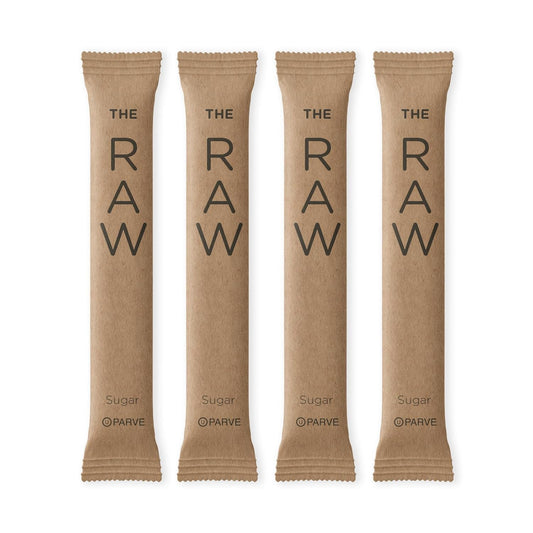 SUGART Raw Sugar Packets - Premium Quality Individual Servings
