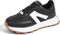 LUCKY STEP Women's Platform Fashion Sneakers - Comfortable Everyday 81