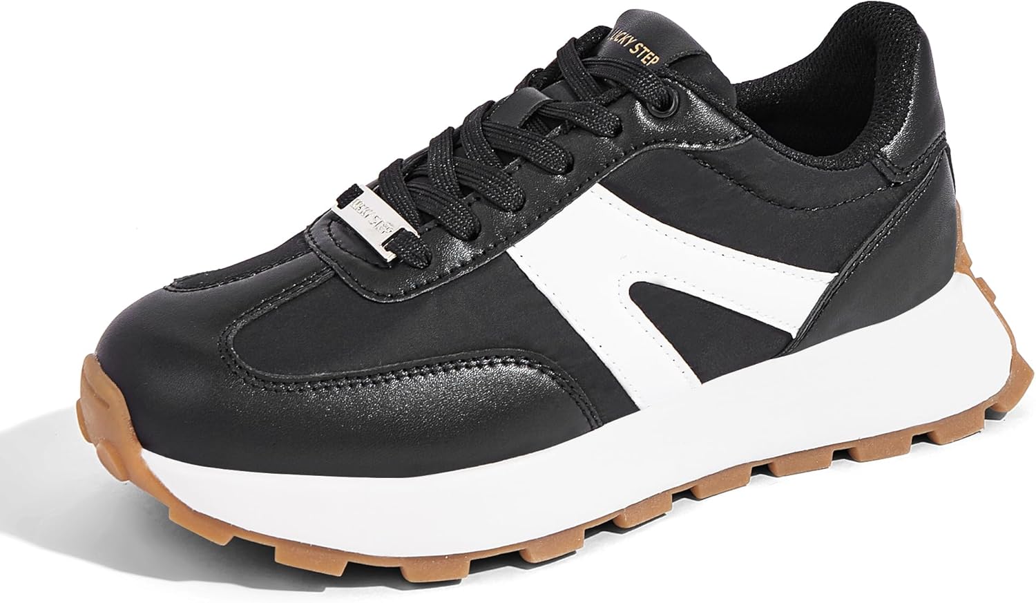 LUCKY STEP Women's Platform Fashion Sneakers for Casual Style