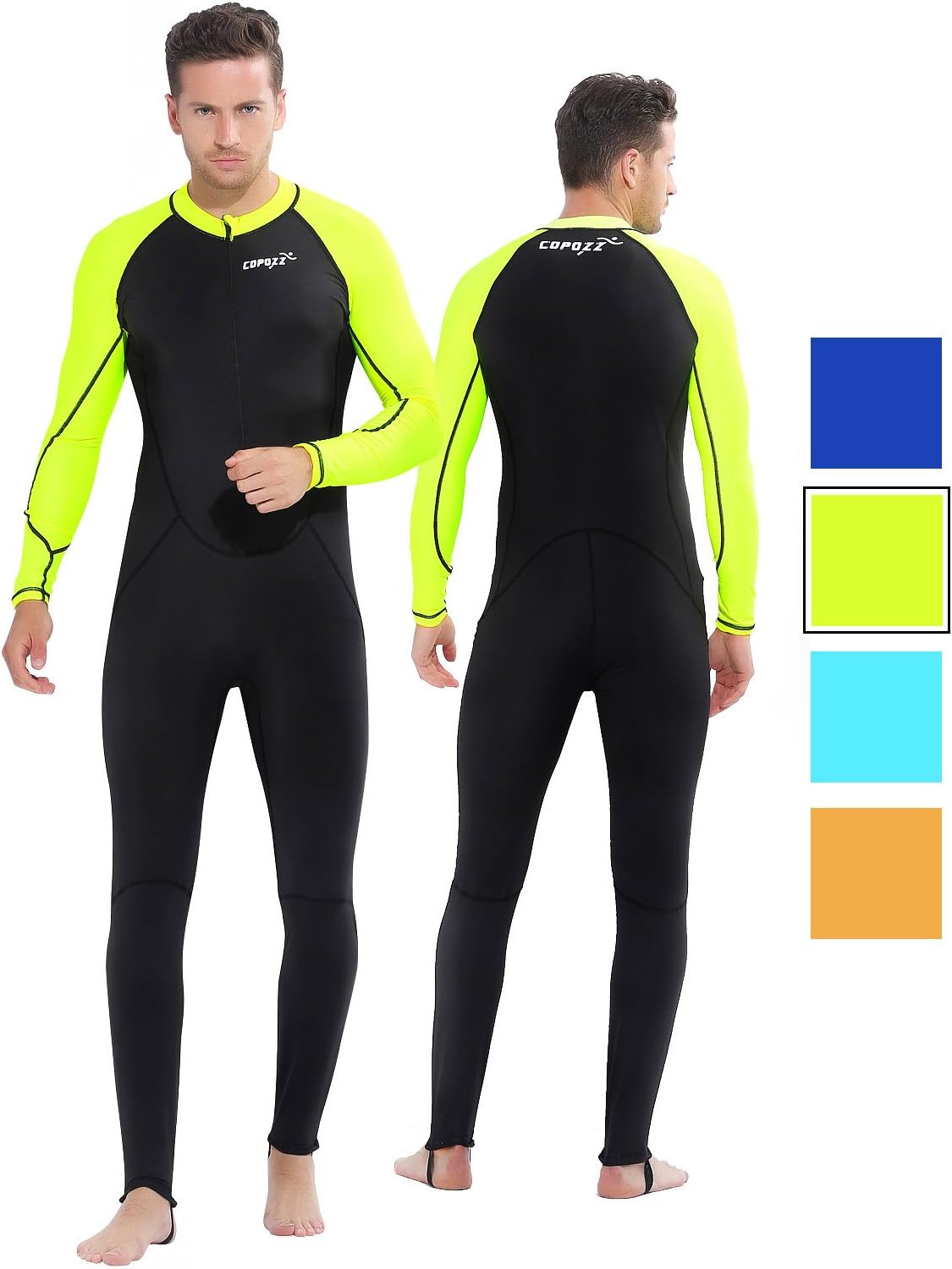 COPOZZ Mens Wetsuit for Snorkeling, Surfing, and Water Sports