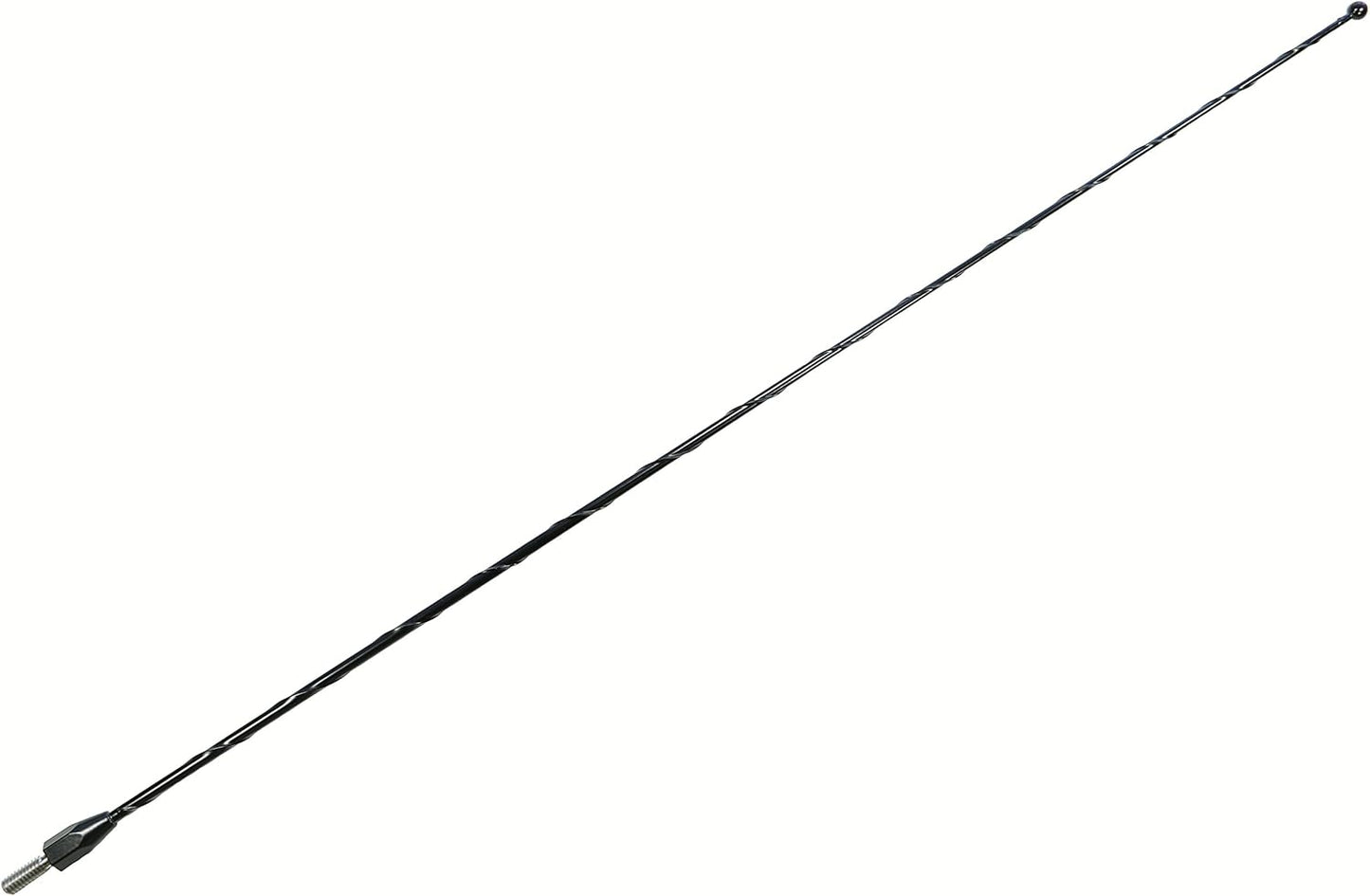 21 Inch Black Antenna for Ford F-250 - Wind Noise Cancellation