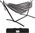 Hammock with Stand for Outside - Heavy Duty 450 lb Capacity