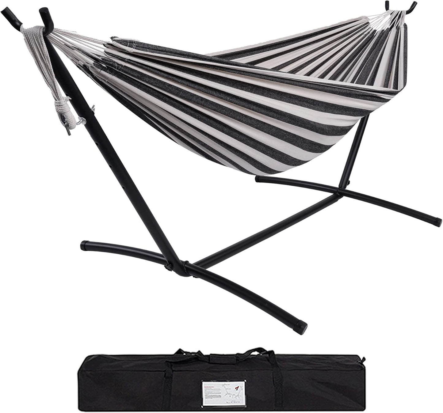Hammock with Stand for Outside, Heavy Duty 450 lb Capacity