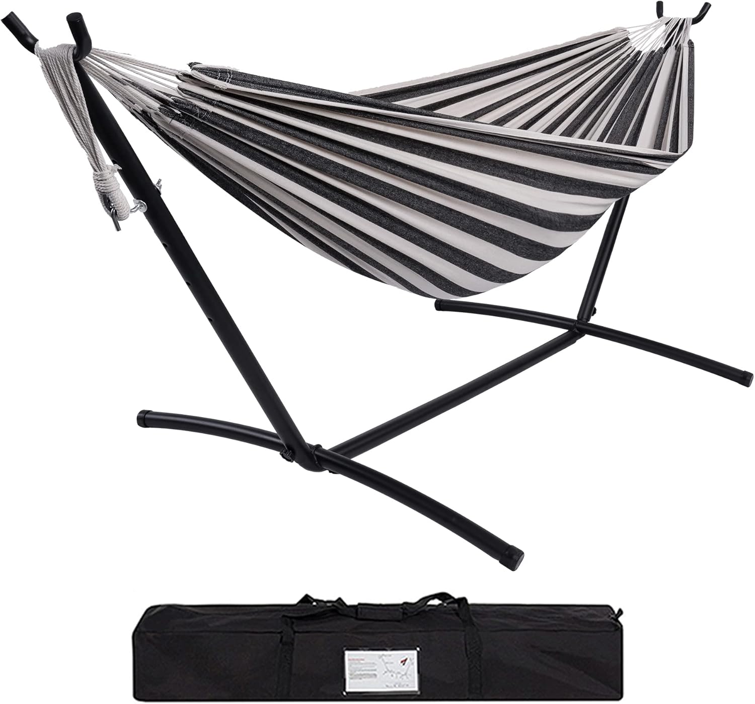 Hammock with Stand for Outside, Heavy Duty 450 lb Capacity