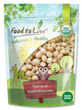 Food to Live Organic Whole Macadamia Nuts, 4 Pounds - Raw, Unsalted