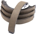 TRQ Rear Parking Brake Shoe Set Compatible with 2006-2010 Jeep