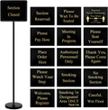 Wenqik Wait to Be Seated Hostess Sign Holder for Restaurants