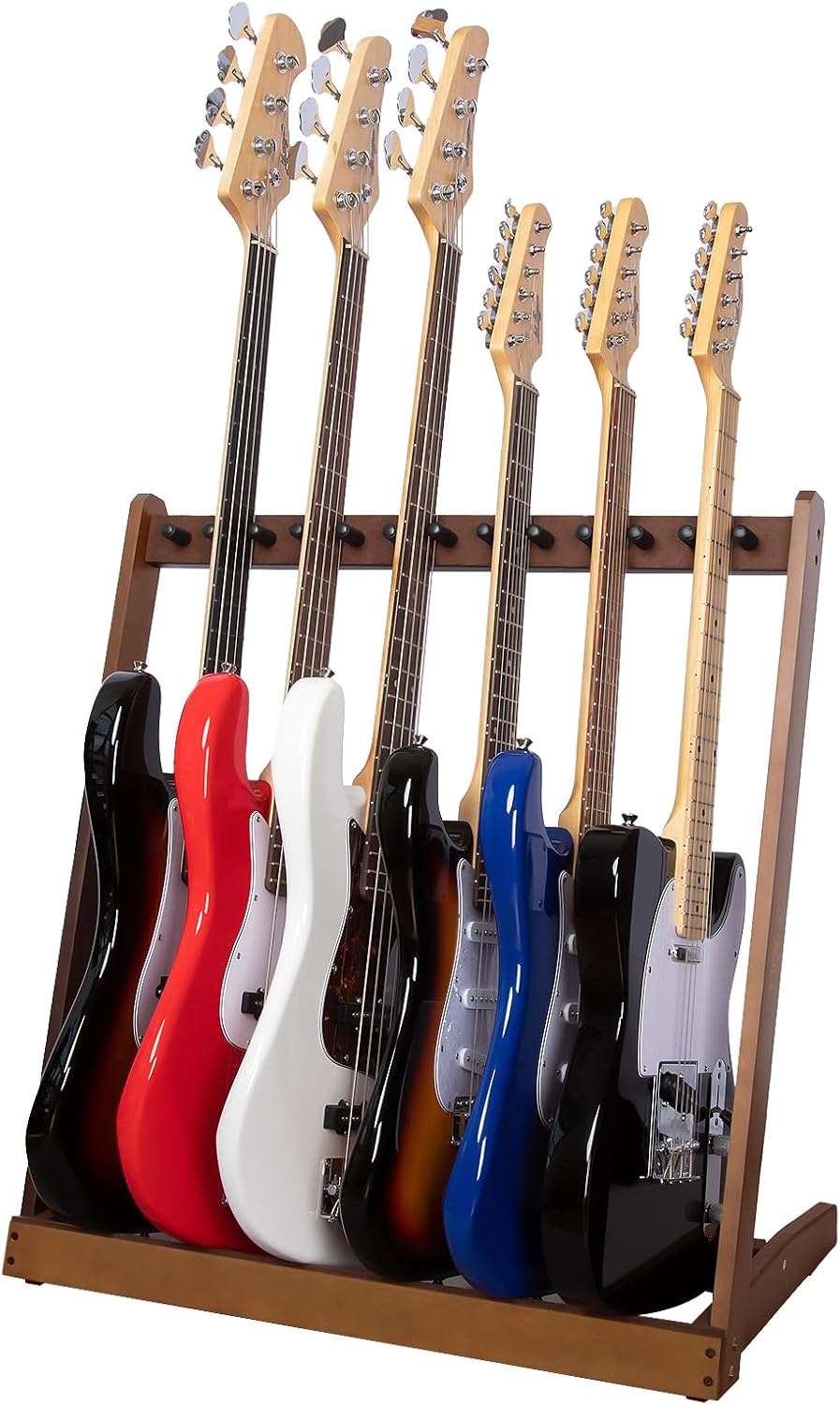 STRICH Multiple Guitar Stand for 6 Electric or 4 Acoustic Guitars