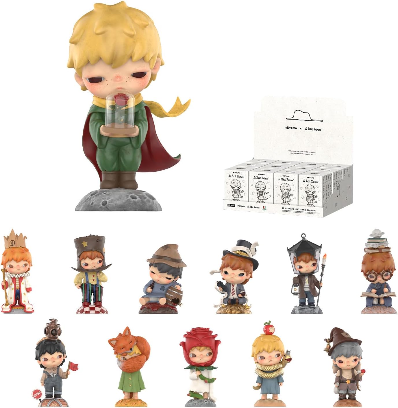 POP MART HironoLe Petit Prince Series Figures - 12PCs Blind Box