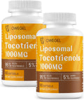 Vitamin E Tocotrienols Supplements 1000mg - High Potency Liposomal