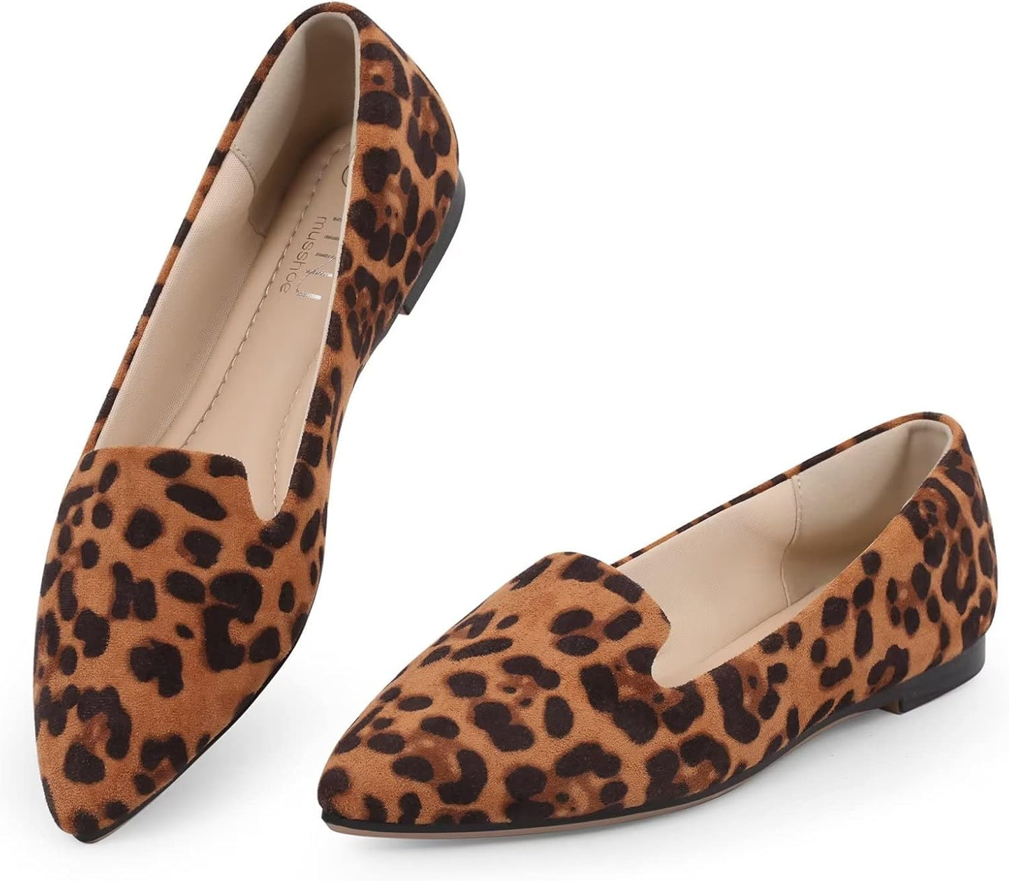 MUSSHOE Comfortable Slip on Women's Flats for All Day Wear