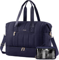 Travel Duffle Bag for Women 42L Carry On Weekender - 2Pc Set
