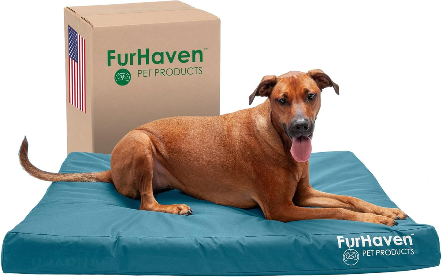 Furhaven Water-Resistant Orthopedic Dog Bed for Large Dogs